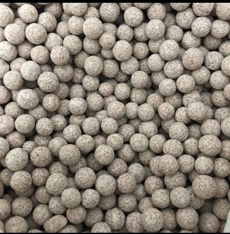 ろ材問屋麦飯石入り高品質ボールろ材 水浄化抜群950g即時発送送料込み