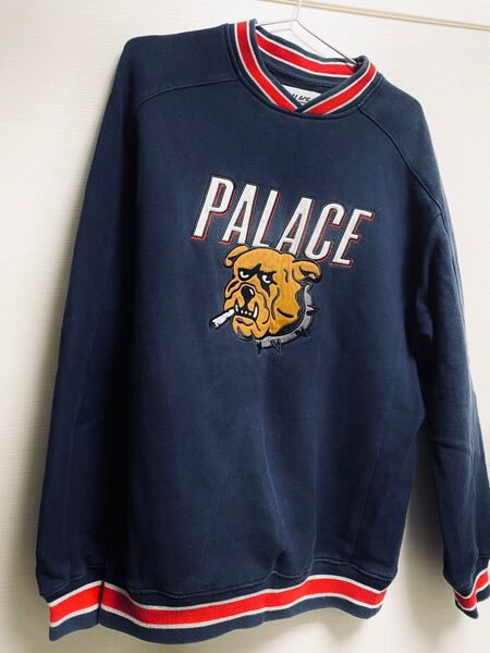 palaceパレス スウェット トレーナー ネイビー