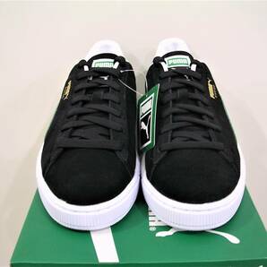 新品 PUMA SUEDE CLASSIC XXI 黒緑 28cm US10 完売サイズ プーマ スエード クラッシック XXI #374915-60 クライド CLYDEの画像3