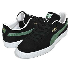 新品 PUMA SUEDE CLASSIC XXI 黒緑 28cm US10 完売サイズ プーマ スエード クラッシック XXI #374915-60 クライド CLYDEの画像6