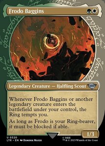 MTG ■金/英語版■ 《フロド・バギンズ/Frodo Baggins》▲ショーケース▲ 指輪物語:中つ国の伝承 LTR