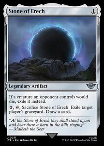 MTG ■無/英語版■ 《エレヒの石/Stone of Erech》★FOIL★ 指輪物語:中つ国の伝承 LTR