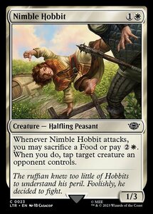 Mtg ■ White/English Version ■ 《LICKBLE HOBBIT》 ★ FOIL ★ RING История: Письмо по соседству LTR