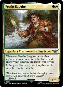 MTG ■金/英語版■ 《フロド・バギンズ/Frodo Baggins》★FOIL★ 指輪物語:中つ国の伝承 LTR