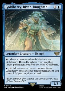 MTG ■青/英語版■ 《川の娘、ゴールドベリ/Goldberry, River-Daughter》指輪物語:中つ国の伝承 LTR