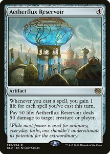 MTG ■無/英語版■ 《霊気貯蔵器/Aetherflux Reservoir》★FOIL★ カラデシュ KLD