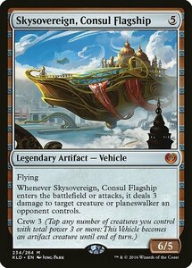 MTG ■無/英語版■ 《領事の旗艦、スカイソブリン/Skysovereign, Consul Flagship》カラデシュ KLD