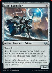 MTG ■無/英語版■ 《鋼の模範/Steel Exemplar》★FOIL★ 兄弟戦争 BRO