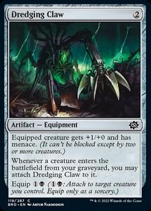 MTG ■無/英語版■ 《底ざらいの鉤爪/Dredging Claw》★FOIL★ 兄弟戦争 BRO