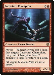 MTG ■赤/英語版■《迷宮の勇者/Labyrinth Champion》★FOIL★ テーロス THS