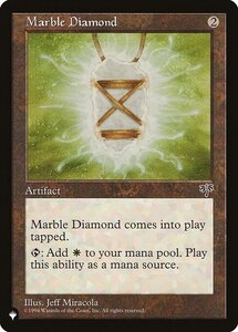 MTG ■無/英語版■ 《乳白色のダイアモンド/Marble Diamond》Secret Lair:Angels PAGL