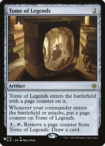 MTG ■無/英語版■ 《伝説たちの秘本/Tome of Legends》Secret Lair:Angels PAGL