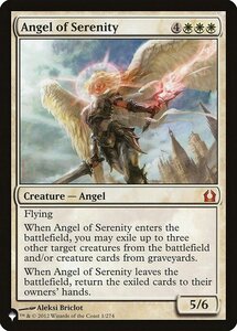 MTG ■白/英語版■ 《静穏の天使/Angel of Serenity》★FOIL★ Secret Lair:Angels PAGL