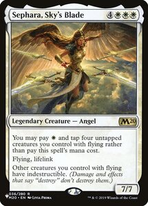 MTG ■白/英語版■ 《天空の刃、セファラ/Sephara, Sky's Blade》★FOIL★ Secret Lair:Angels PAGL