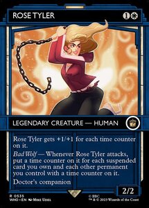 MTG ■白/英語版■ 《ローズ・タイラー/Rose Tyler》▲ショーケース▲ ドクター・フー WHO