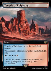 MTG ■土地/英語版■ 《天啓の神殿/Temple of Epiphany》▲拡張アート▲ ドクター・フー WHO