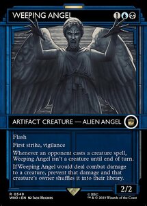 MTG ■金/英語版■ 《嘆きの天使/Weeping Angel》▲ショーケース▲ ドクター・フー WHO