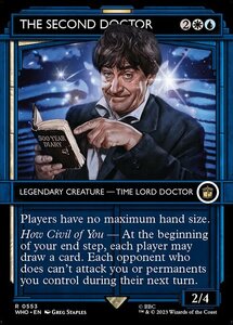 MTG ■金/英語版■ 《２代目ドクター/The Second Doctor》▲ショーケース▲ ドクター・フー WHO