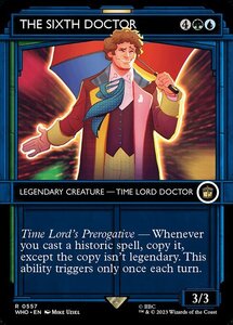 MTG ■金/英語版■ 《６代目ドクター/The Sixth Doctor》▲ショーケース▲ ドクター・フー WHO