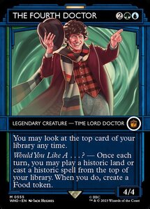 MTG ■金/英語版■ 《４代目ドクター/The Fourth Doctor》▲ショーケース▲ ドクター・フー WHO