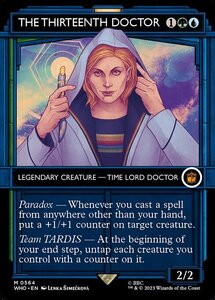 MTG ■金/英語版■ 《13代目ドクター/The Thirteenth Doctor》★ショーケースFOIL★ ドクター・フー WHO