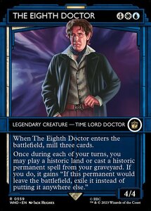 MTG ■金/英語版■ 《８代目ドクター/The Eighth Doctor》★ショーケースFOIL★ ドクター・フー WHO