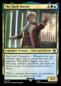 MTG ■金/英語版■ 《６代目ドクター/The Sixth Doctor》★FOIL★ ドクター・フー WHO