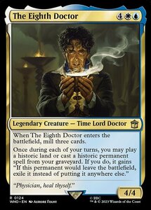 MTG ■金/英語版■ 《８代目ドクター/The Eighth Doctor》★FOIL★ ドクター・フー WHO