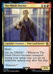 MTG ■金/英語版■ 《９代目ドクター/The Ninth Doctor》★FOIL★ ドクター・フー WHO