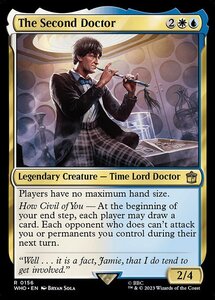 MTG ■金/英語版■ 《２代目ドクター/The Second Doctor》★FOIL★ ドクター・フー WHO