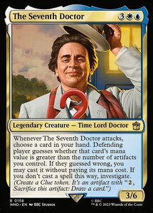 MTG ■金/英語版■ 《７代目ドクター/The Seventh Doctor》★FOIL★ ドクター・フー WHO