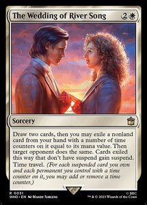 MTG ■白/英語版■ 《リヴァー・ソングの結婚式/The Wedding of River Song》★FOIL★ ドクター・フー WHO