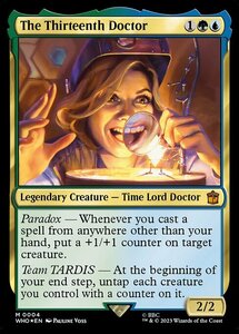 MTG ■金/英語版■ 《13代目ドクター/The Thirteenth Doctor》★FOIL★ ドクター・フー WHO