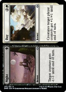 MTG ■金/英語版■ 《夜+昼/Night+Day》★FOIL★ ドミナリア・リマスター DMR