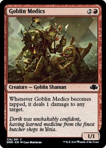 MTG ■赤/英語版■ 《ゴブリンの衛生兵/Goblin Medics》★FOIL★ ドミナリア・リマスター DMR