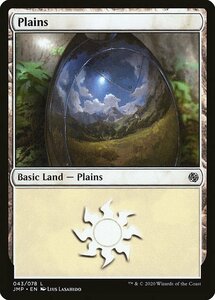 MTG ■土地/英語版■《平地/Plains》ジャンプスタート JMP