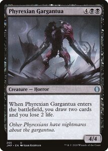 MTG ■黒/英語版■《ファイレクシアのガルガンチュア/Phyrexian Gargantua》ジャンプスタート JMP