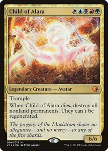 MTG ■金/英語版■ 《アラーラの子/Child of Alara》★FOIL★ From the Vault FTV