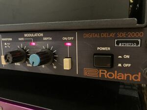 Roland SDE 2000 デジタルディレイ　名機