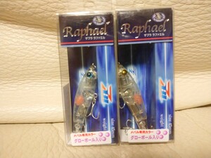 ★ラファエル45★ジップベイツ★ザブラ ラファエル★クリスタルブルー/ラメ、ゴールドクリア/ラメ★Raphael ZIPBAITS★メバル/メバリング★