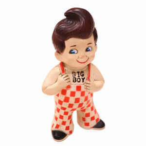 BIG BOY ビッグボーイ ソフビ 1973年 昭和レトロ 当時モノ ②