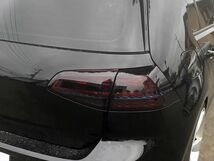 Tint+ 何度も貼れる VW ゴルフ7 ハッチバック テールランプ スモークフィルム GOLFⅦ VII mk7 GTI_画像4
