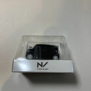 ホンダ HONDA N-BOX NSLASH Nボックス N NBOX Nスラッシュ非売品 ミニカー LED キーホルダー プルバックカー　ブラック　黒