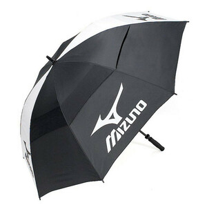[ goods with special circumstances ][ not yet sale in Japan model!] Mizuno USA Double Canopy Umbrella (Black-White)