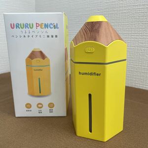 URURU PENCIL 加湿器 うるるペンシル イルミネーション 最長使用時間6時間 デスク 卓上加湿器