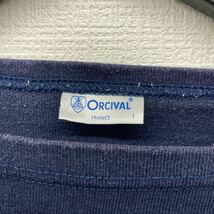 ORCIVAL バスクシャツ 長袖Tシャツ オーシバル マリン 古着 フランス 1 オーチバル_画像4