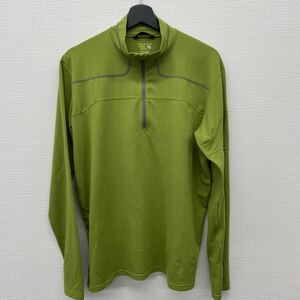 MOUNTAIN HARD WEAR ハーフジップアウトドアウエア ストレッチ素材 マウンテンハードウエア アウトドア 登山 キャンプ