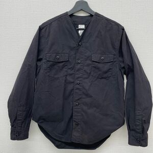 C.A.B.CLOTHING ノーカラー ミリタリーシャツ キャブクロージング ワークシャツ WORK SHIRT