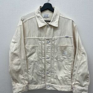 CANTON COTTON MILLS コットンストレッチジャケット キャントンコットンミルズsize M