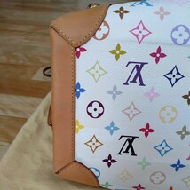 【値下げ即決】ルイ・ヴィトン　マルチカラー　ウルスラ　LOUIS VUITTON M40123 URULA MULTICO BLANC_画像5